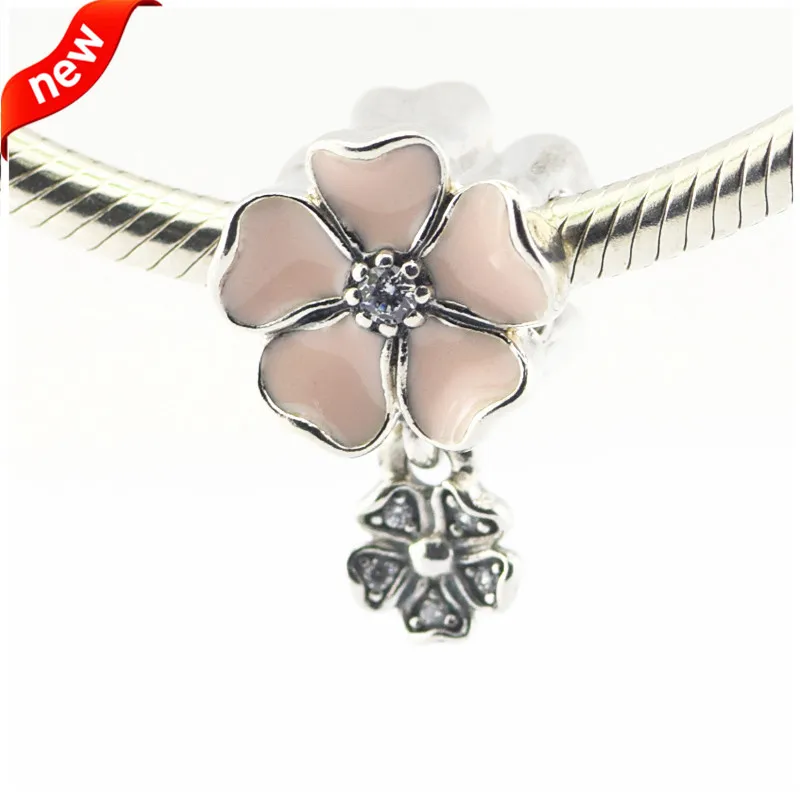 

Fits Pandora Bracelet Charms Beads for Jewelry Making Poetic Blooms Silver Charms 925 Sterling Silver Jewelry Beads for Women