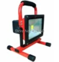 input voltage AC90V/265V DC12V/24V rechargeable portable led flood light 50w used for outdoor camping, fishing lighting