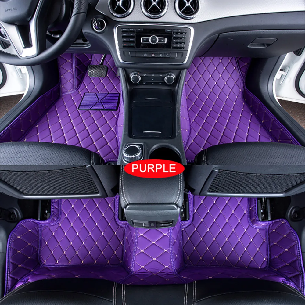 Car Floor Mats Case For Ford Escape Kuga Maverick 2015 Customized