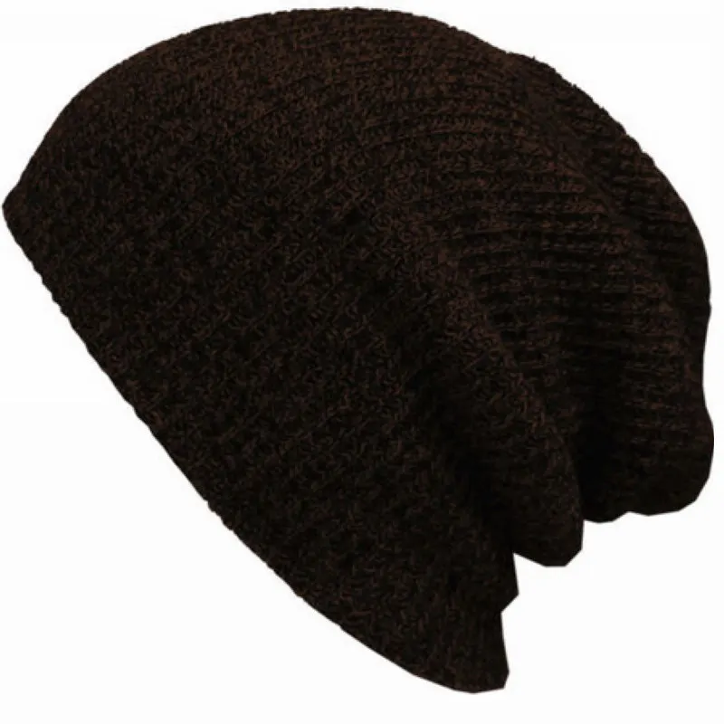 Unisex Men Women Knit Baggy Beanie Winter Hat Ski Slouchy Chic Knitted Cap Skull