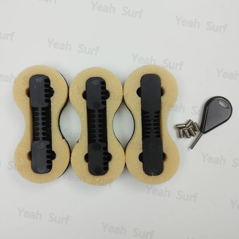Доска для серфинга Fusion плавник черно белый 9 градусов серфинга|surf fin box|fin plugsfin box |