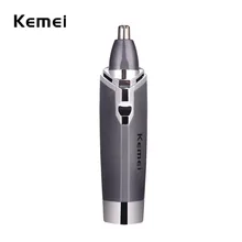 Kemei Nose Trimmer Clipper Shaver Ear Trimmer Hair Remover Men AA Battery Shaving Trimmer For Nose Ear Trimer Cutting Machine 33