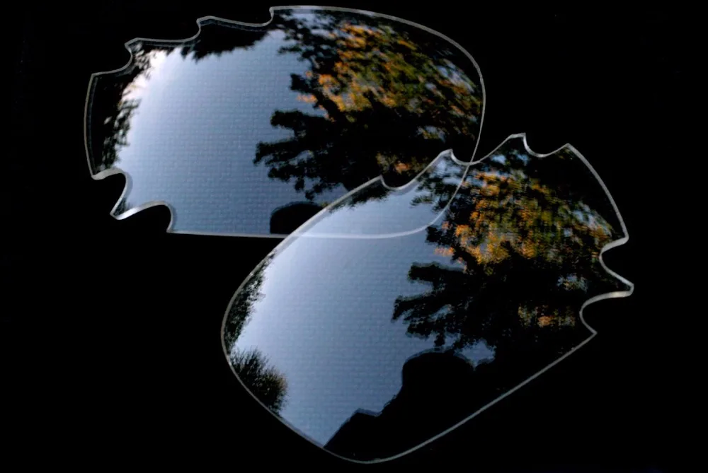 

Transparent Clear Replacement Lenses for Oakley Racing Jacket Vented Sunglasses
