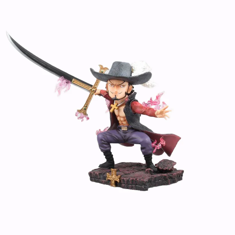 

GK Anime one piece Dracule Mihawk Eagle Eye pvc action figure