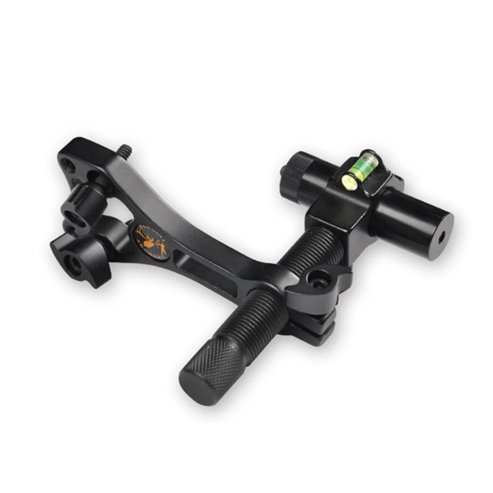 

New Compound Bow Red Laser Sight Aluminum Center Laser Aligner with 360 Degree Rotating Head and Body for Archery Hunting