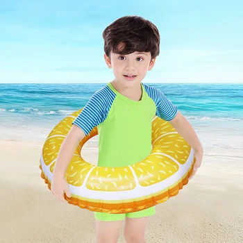 

Inflatable Donut Swimming Ring Pool Float inflatable watermelon Inflatable lemon women Float Swimming Circle Pool Party Lifebuoy