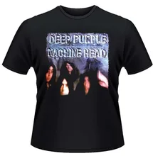 Unique Graphic Tees Office Deep Purple 'Machine Head O-Neck Short-Sleeve Mens Tee Unique Graphic Tees Office Deep Purple 'Machine Head O-Neck Short-Sleeve Mens Tee