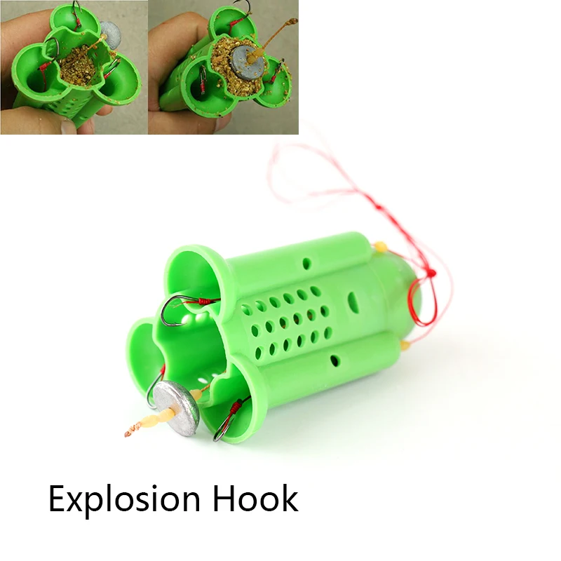 Hot Sale Fishhook Explosion Hook Ocean Rock Fishing Carbon Steel