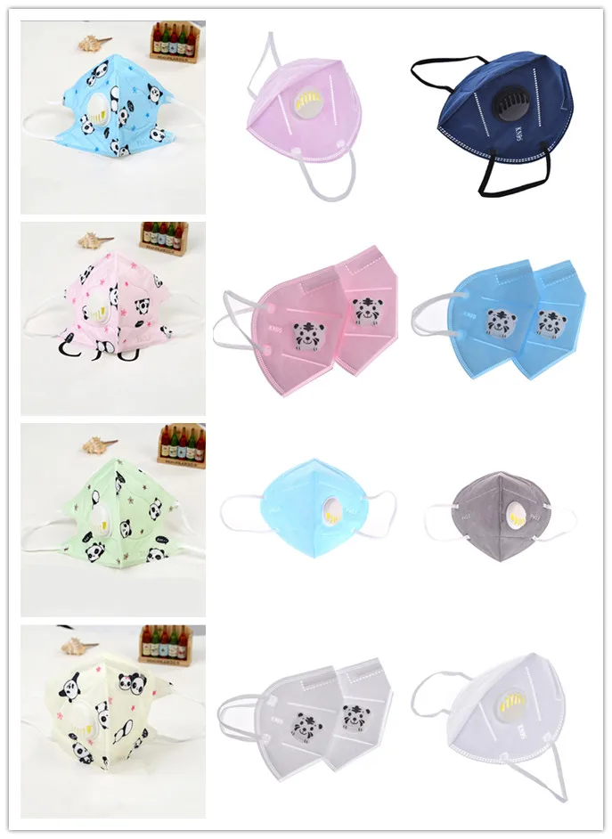 PM2.5 Mouth Masks Air Pollution Anti-fog Breath Filter Vertical Folding Safe Masks Antivirus Dust Haze Daily Use Multi Style