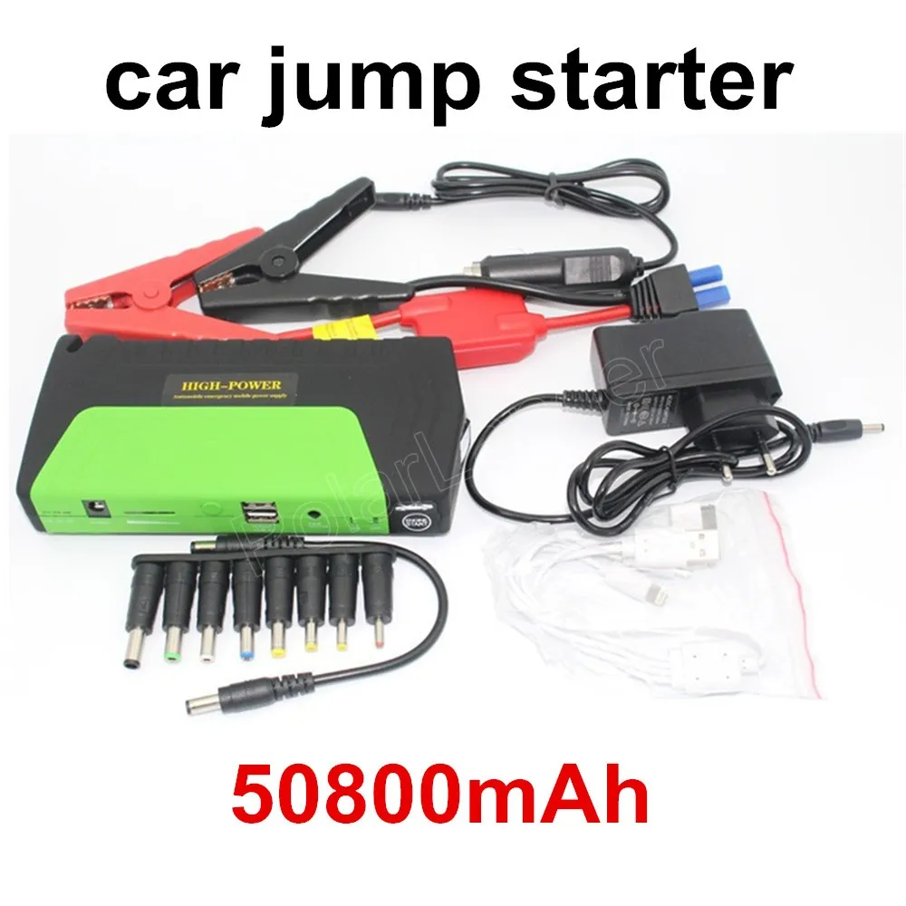 Car jump starter High quality 50800 mAh Car Jump Starter multi functional AUTO emergency start power