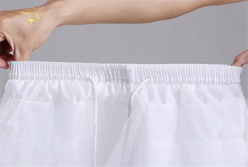 Высокое качество в наличии белые черные фатиновые юбки с оборками Короткие - Фото №1