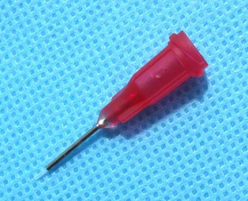 

50pk Red 27GA Teflon Needle 1/2-inch PTFE teflon-line for instant-glue cyanoacrylate ,Glue Dispensing Needle