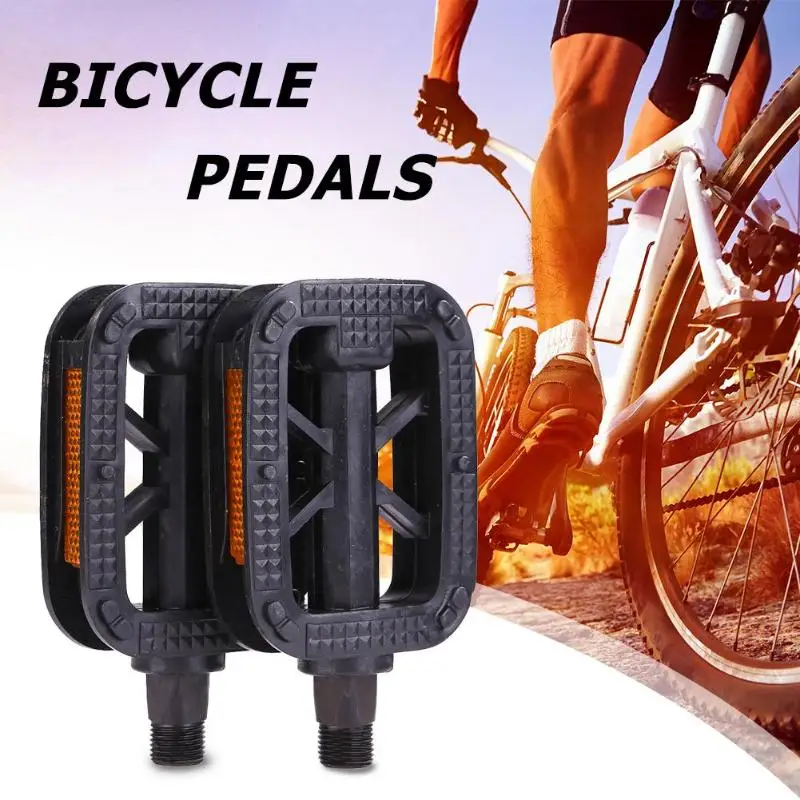 

1 Pair Plastics Anti-skid Bike Ball Bearing Pedals for MTB Cycling Sports