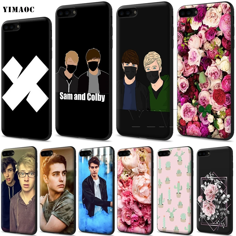

YIMAOC Sam and Colby Case for Xiaomi 9T Pro CC9 A3 Redmi K20 7A for Huawei Honor 20 9X P20 Lite Nova 5i Y9