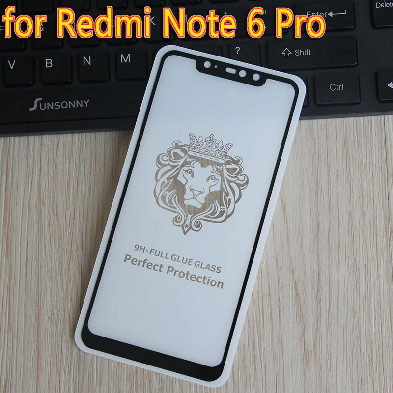 Закаленное стекло для Xiaomi Redmi Note 6 Pro 6,26 Дюйма 9H качественная Взрывозащищенная защита для экрана защитное покрытие стеклянная пленка закаленное стекло для umidigi a5 pro полное покрытие защита экрана для umidigi a5 pro 6 3 2019 9h hard