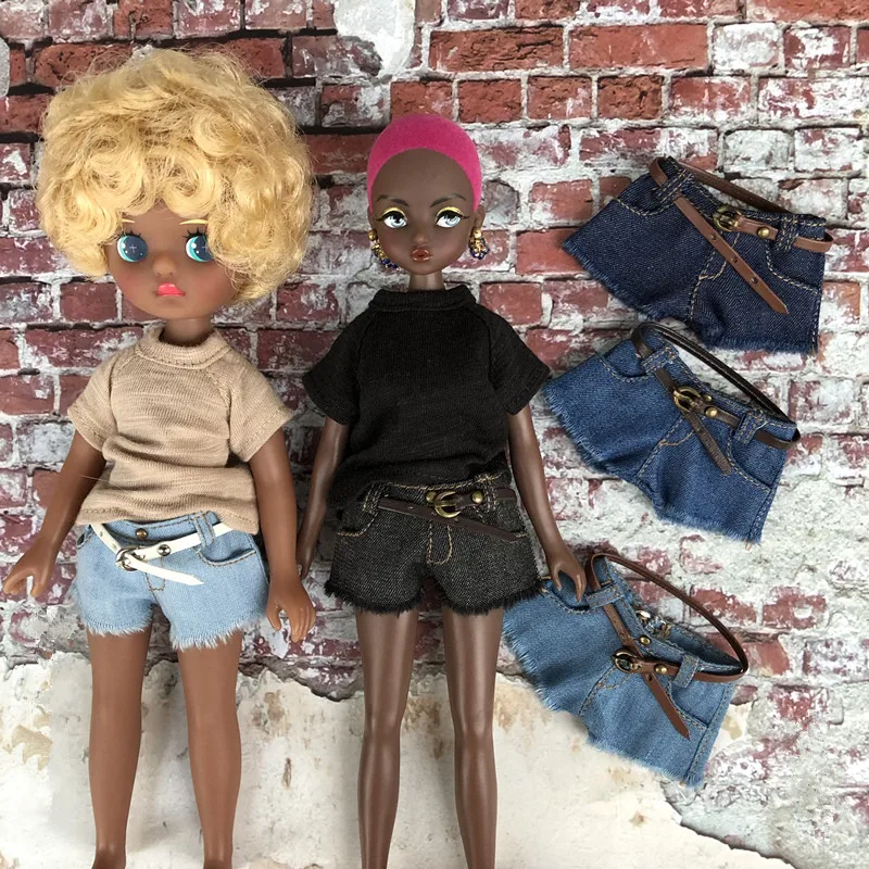 Горячая кукла джинсовые шорты горячие брюки Кукла наряд (подходит для blyth ob momoko