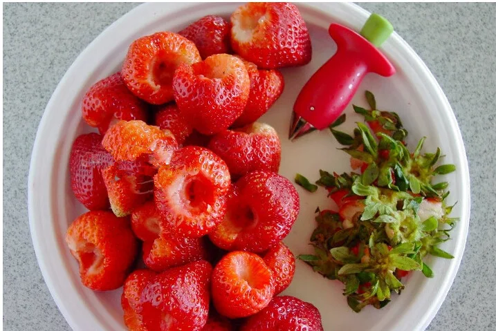 Cabilock 3pcs Strawberry Huller Fruit Stem Remover Picker Stainless Steel Tomato Corer Tweezers Metal Slicer Kitchen Gadgets for Pineapple Eye Potatoes Carrots Cabilock 3pcs Strawberry Huller Fruit Stem Remover Picker Stainless Steel Tomato Corer Tweezers Metal Slicer Kitchen Gadgets for Pineapple Eye Potatoes Carrots