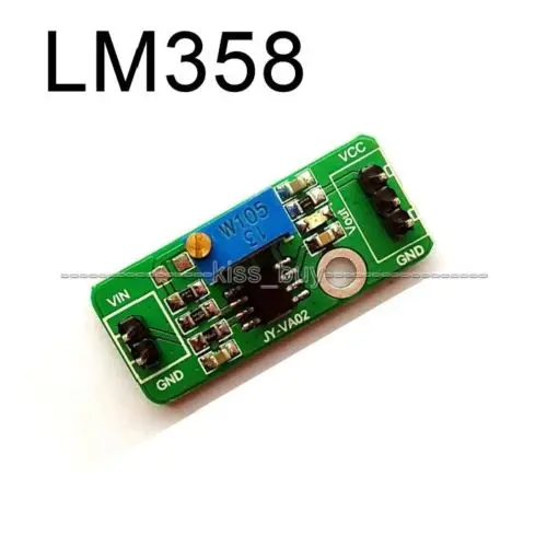 Модуль усилителя постоянного тока LM358 3 30 в пост. Тока набор слабых сигналов 100 раз