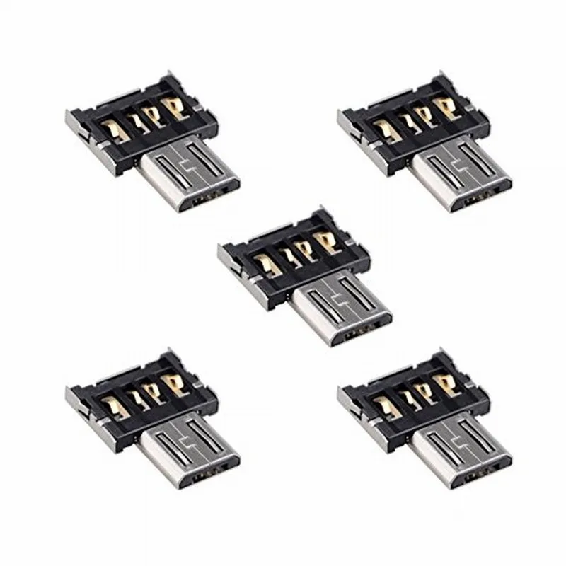 Ascromy Ultra Mini Micro USB 5pin OTG адаптер Коннектор для Xiaomi Redmi 4 Pro 3s Note 3 2 4X 4a Meizu кабель