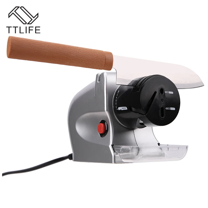 TTLIFE 2017 High Quality DC Electric Sharpeners Machine Wheel Multipurpose Grinding Scissors Kitchen Knife Sharpener