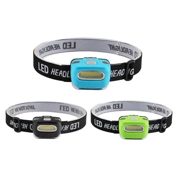 

LED 3 Modes Mini Headlamp Outdoor Headlight Waterproof Flash Head Lamp Torch Lantern For Hunting,Use AAA Battery