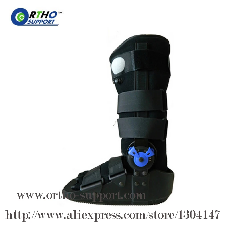 ROM Walker 17 Inch Ankle Sprain Fracture Injury Walking Boots Plantar Fasciitis Premium Airliner Walker and ROM Pneumatic Walker