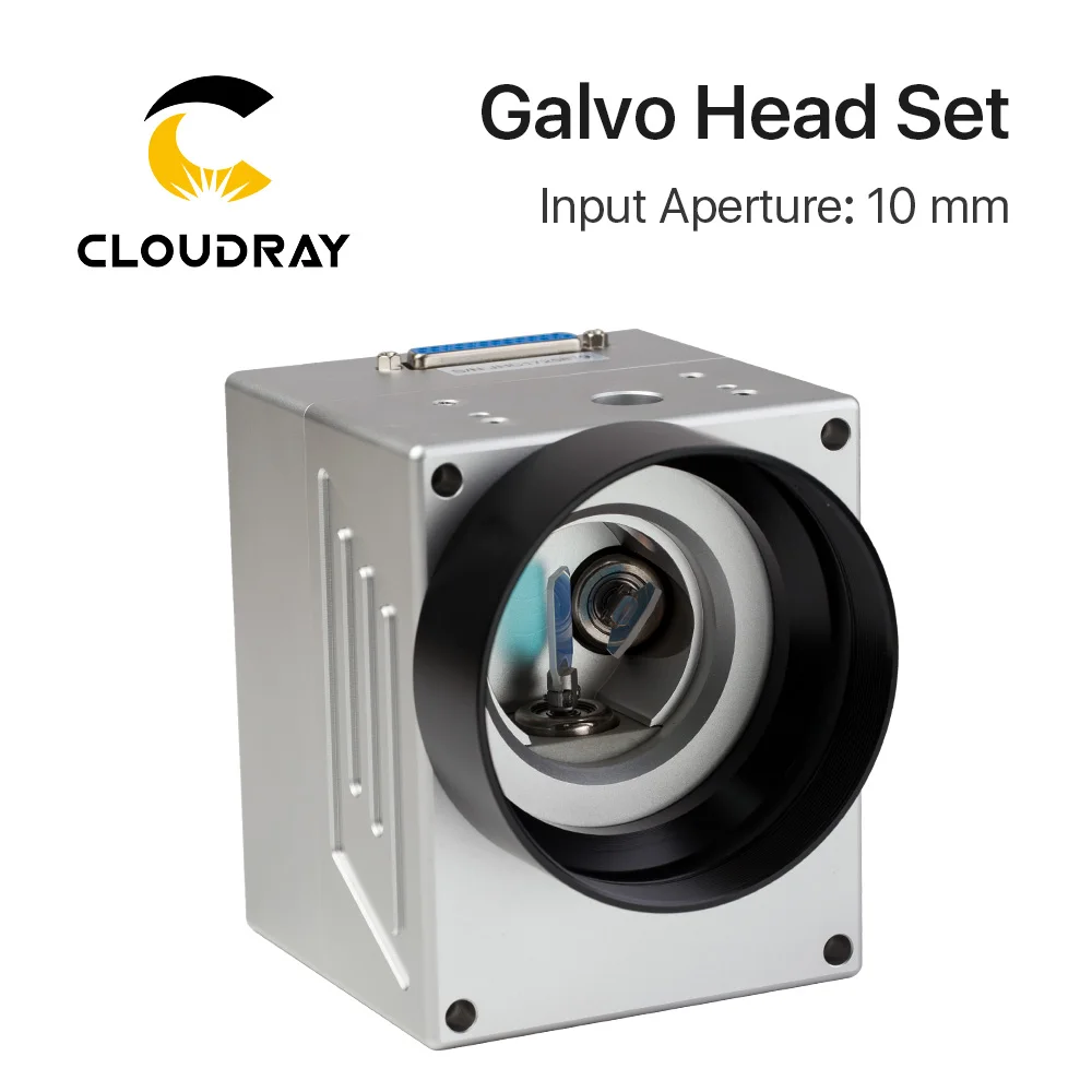 Cloudray 1064nm лазер волокна сканирующая Galvo голову Вход Aperture10mm Гальванометр сканер с Питание комплект