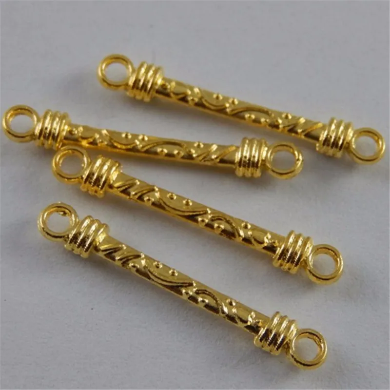 0 : Buy (60Pieces) Wholesale Gold Alloy Bracelet Connector For Jewelry Making ...