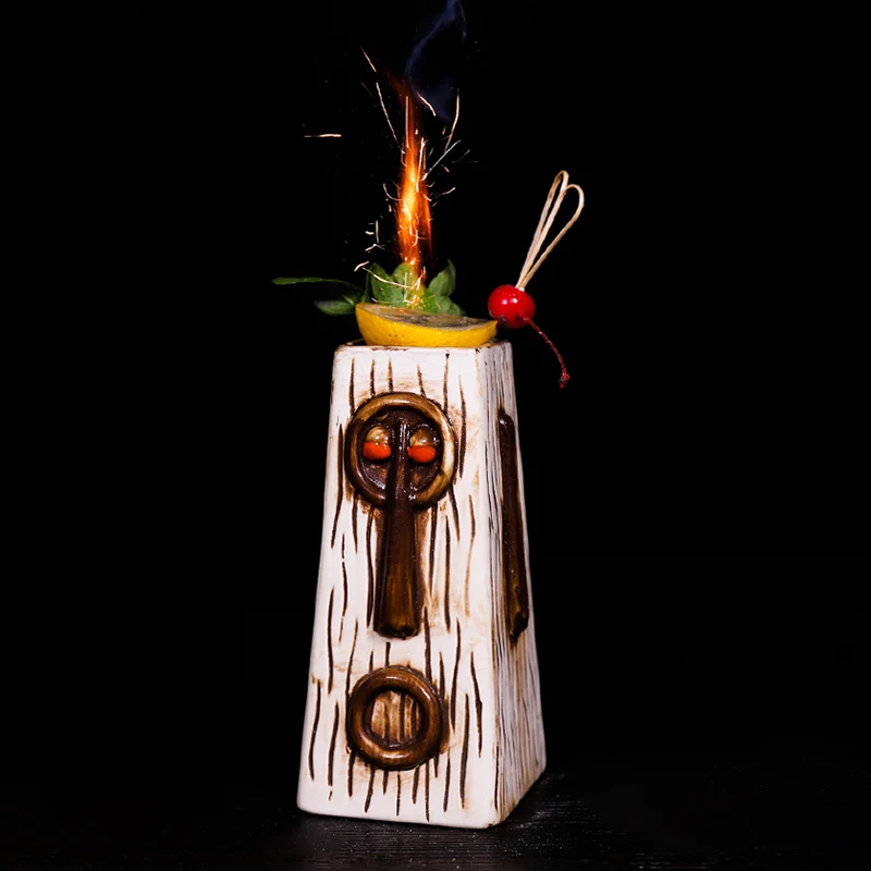 Креативный шаманский Тотем TIKI Bar бокал для коктейлей на Хэллоуин 570 мл вина чашка