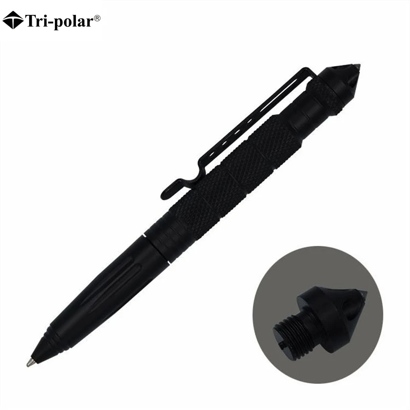 

Tri-polar Self Defense Supplies Tactical Pen Self Defense Tool Security Protection Personal Defense Tool Tungsten Steel
