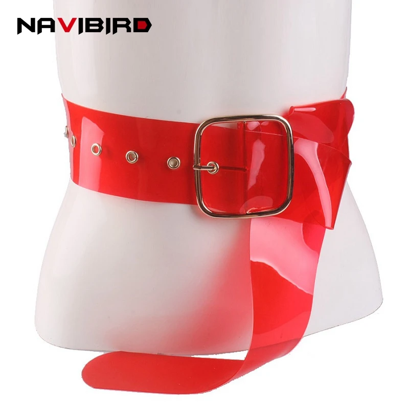 Pvc Belts For Women Transparent Corset 