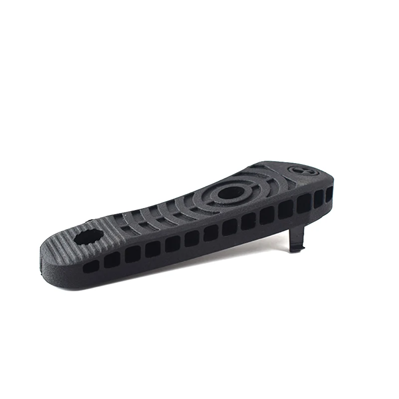 Tactical Black Rubber Enhanced Buttpad For CTR/UBR/ACS/STR Rifle Butt Stocks Hunting Caza