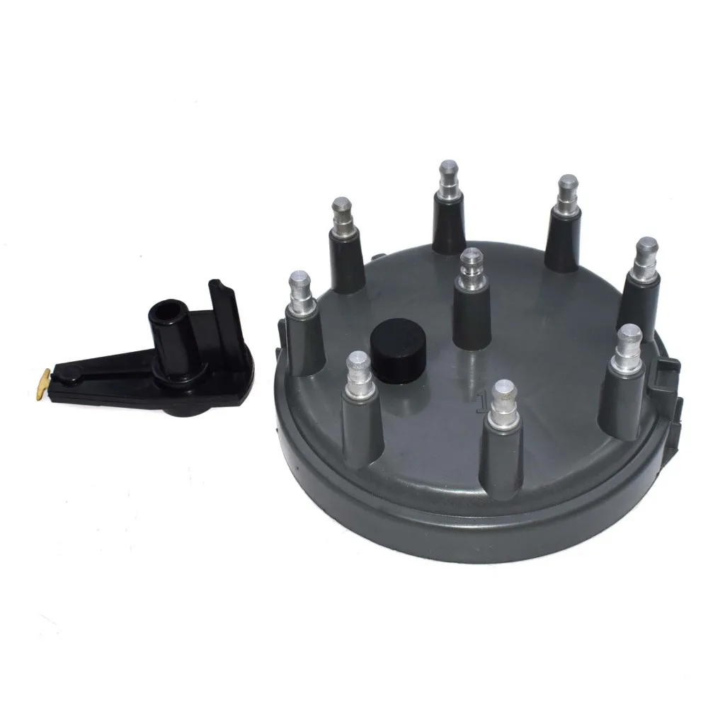 ISANCE Distributor Cap & Rotor Kit V8 FD168 24079P 5D1138 FD-168X 13 For FORD MERCURY LINCOLN 1976-1996 5.0L 6.6L 5.8L