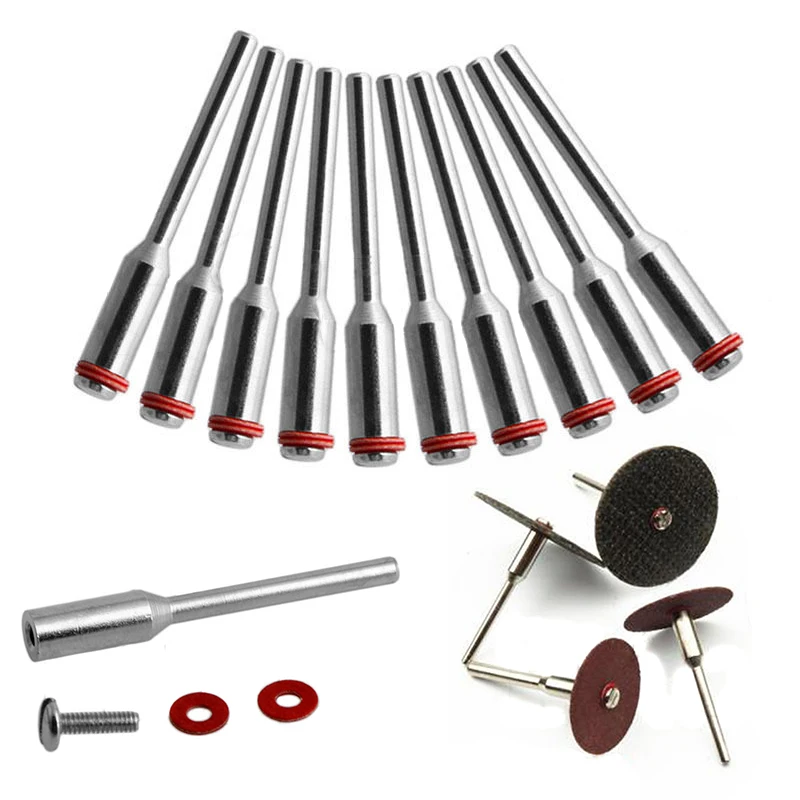

10Pcs/set 3mm Steel Grinding Shank Mandrel Cut-off Wheel for Rotary Accessory