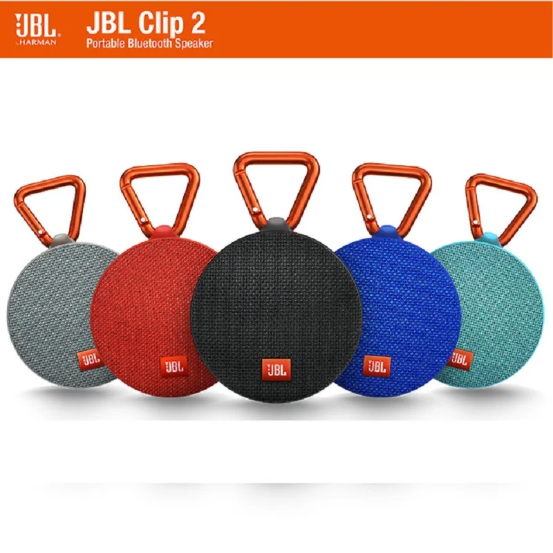 JBL Clip2 Music Box 2 Bluetooth Portable Audio Outdoor Mini Speaker IPX7 Waterproof