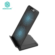 NILLKIN Fast Wireless Charger,Qi Fast Wireless Charging Pad Stand for iPhone X/8/8 Plus For Samsung Note 8/S8/S8 Plus/S7/S7 Edge