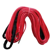 8 мм x 30 м СВМПЭ веревка синтетическая лебедка линия для бездорожья кевларовая плазменная лебедка веревка