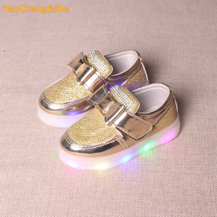 

2018 Baby Sneaker Child Boys Girls Led Shoes Kids Running Sport Flash Sneaker Children Footwear With Lighting Shoes