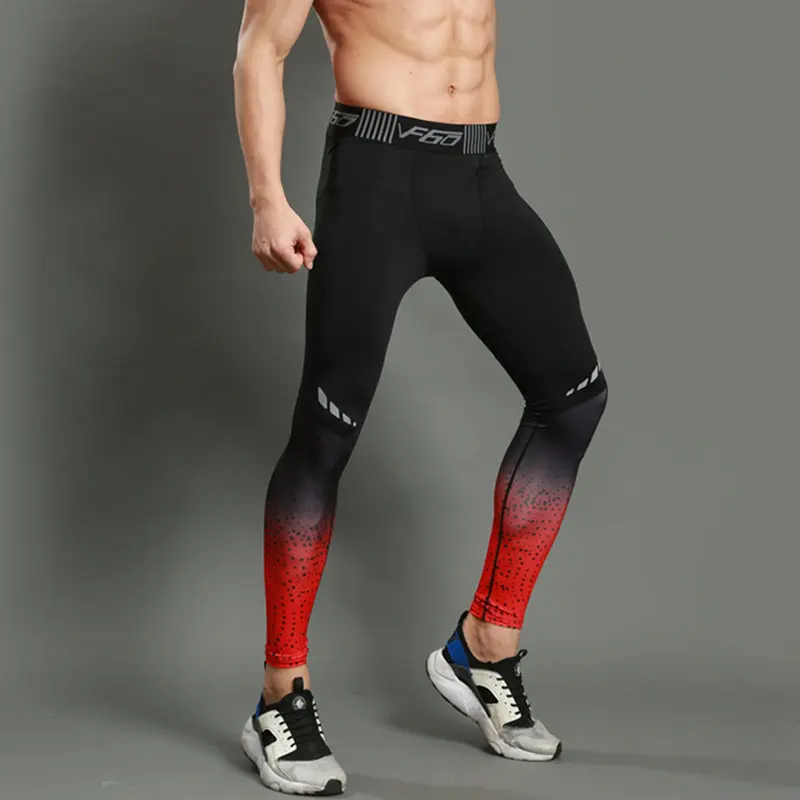 Fitness Running Tights Men Jogger Bodybuilding Sports Leggings Gym Compression Jogging Pants Long Trousers Sport Pants Men