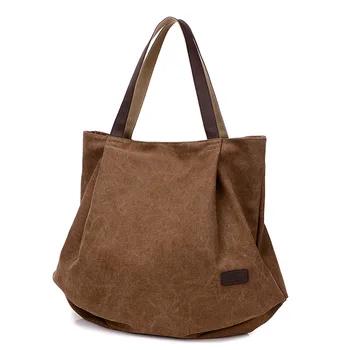 

New Women's handbags shoulder handbag high quality canvas shoulder bag for women lady bags handbags famous brands big bag ladies