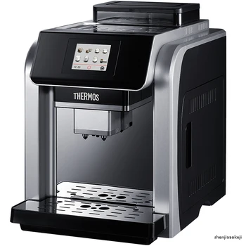 Commercial automatic coffee machine double boiler Italian fancy touch button coffee machine EHA-3421D home coffee machine 220v