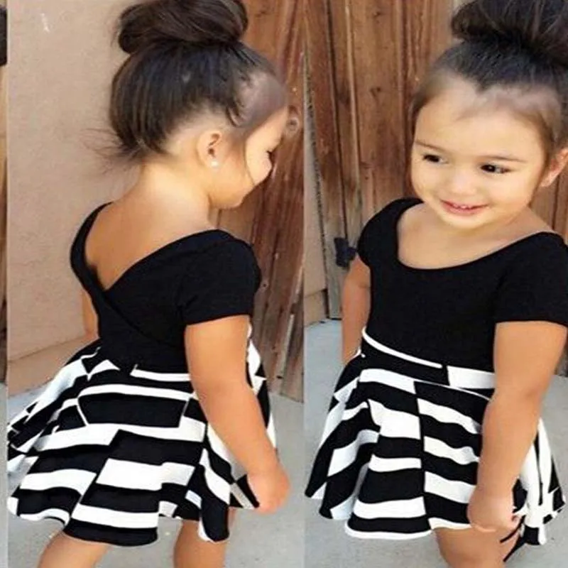 Lovely Dresses For Girls European And American Models For Children Casual Comfortable Clothing Kids Clothes YAZ022