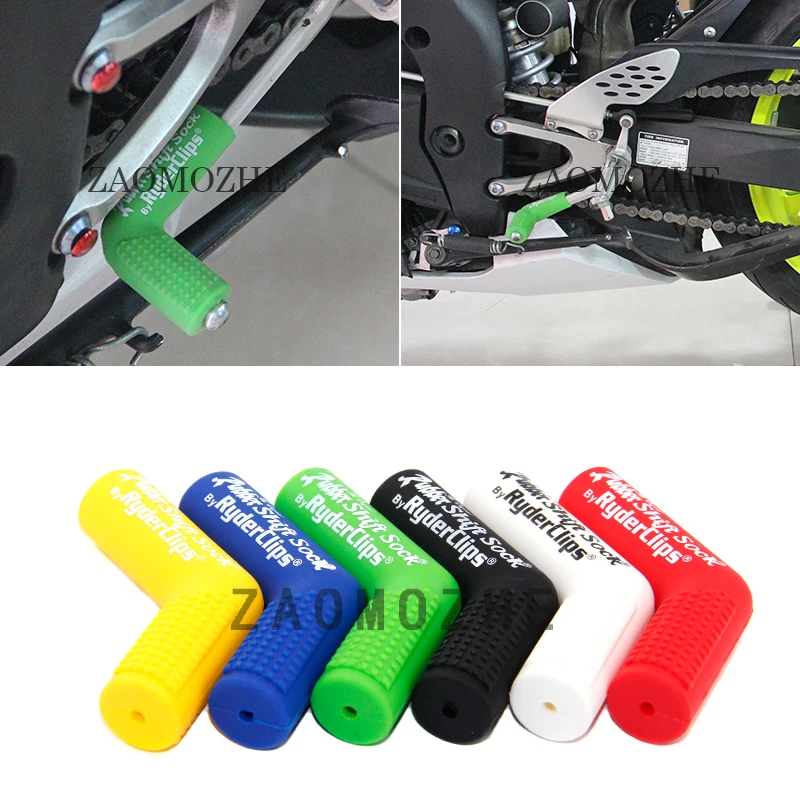 

For Kawasaki ER-6N ER6F Ninja250 300 Gear Lever Set Notch Set Refires Protective Case Shift Lever Sleeve With Logo Modification