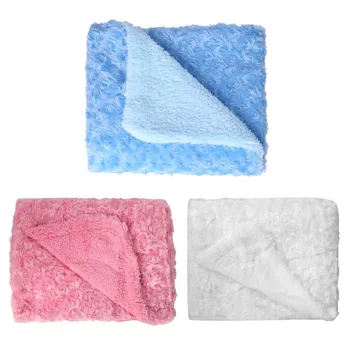 

JOCESTYLE 1pcs Autumn Baby Kids Blankets Newborns Multifunction Receiving Blankets Infant Rose-Fleece Bedding Cover
