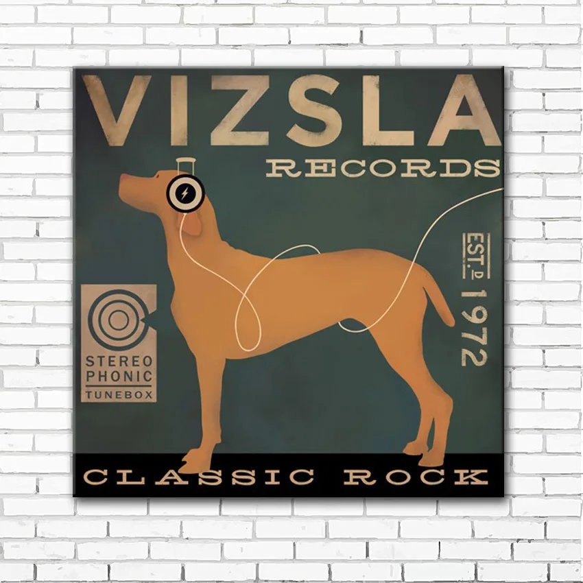 modern-cute-cartoon-vizsla-dog-oil-painting-canvas-printings-printed-on-canvas-wall-art-decoration-picture (1)