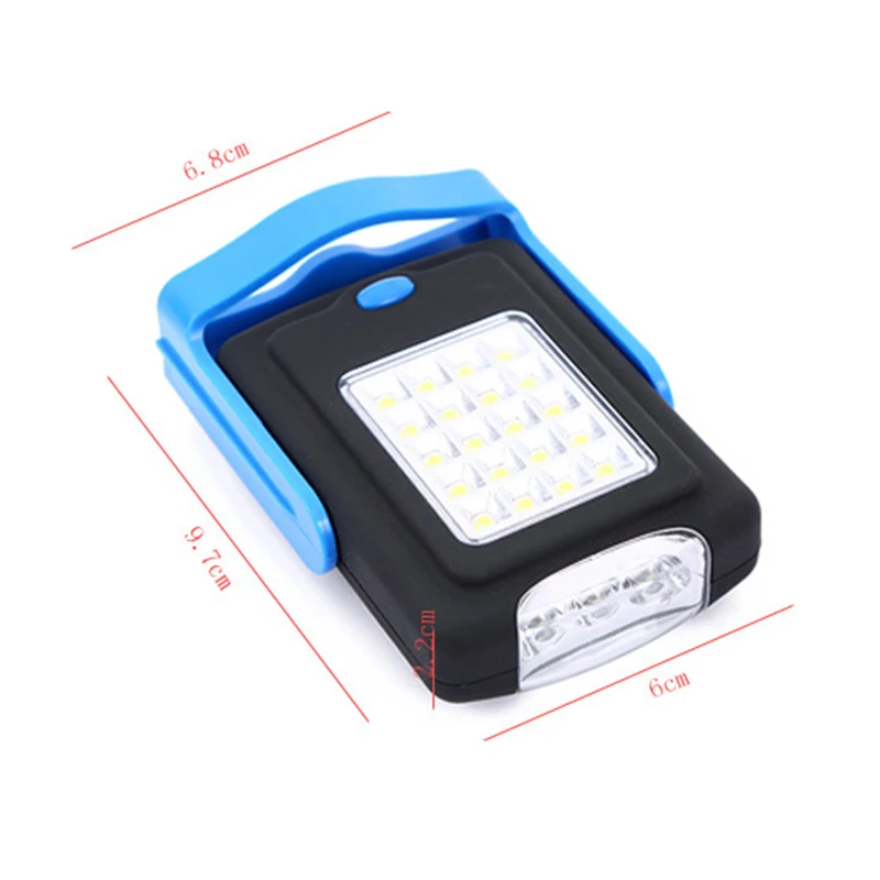 AIMIHUO LED Portable Lantern 20 Plus 3 LED Camping Light Outdoor Work Light With Magnets On The Bottom Hook Lantern Camping Lamp (13)