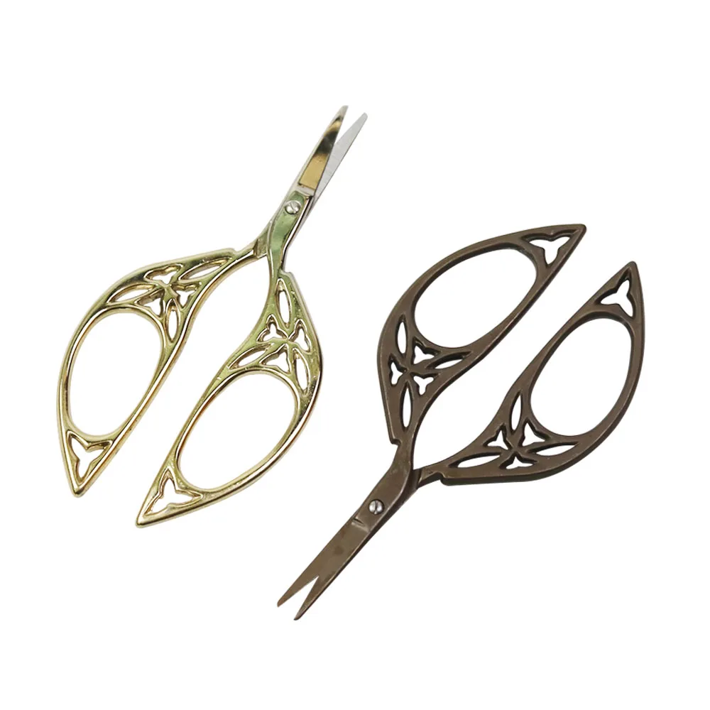 

Handicraft Embroidery Scissors Vintage European Sewing Scissors Needlework Fabric Cutter DIY Tailor Sewing Accessories