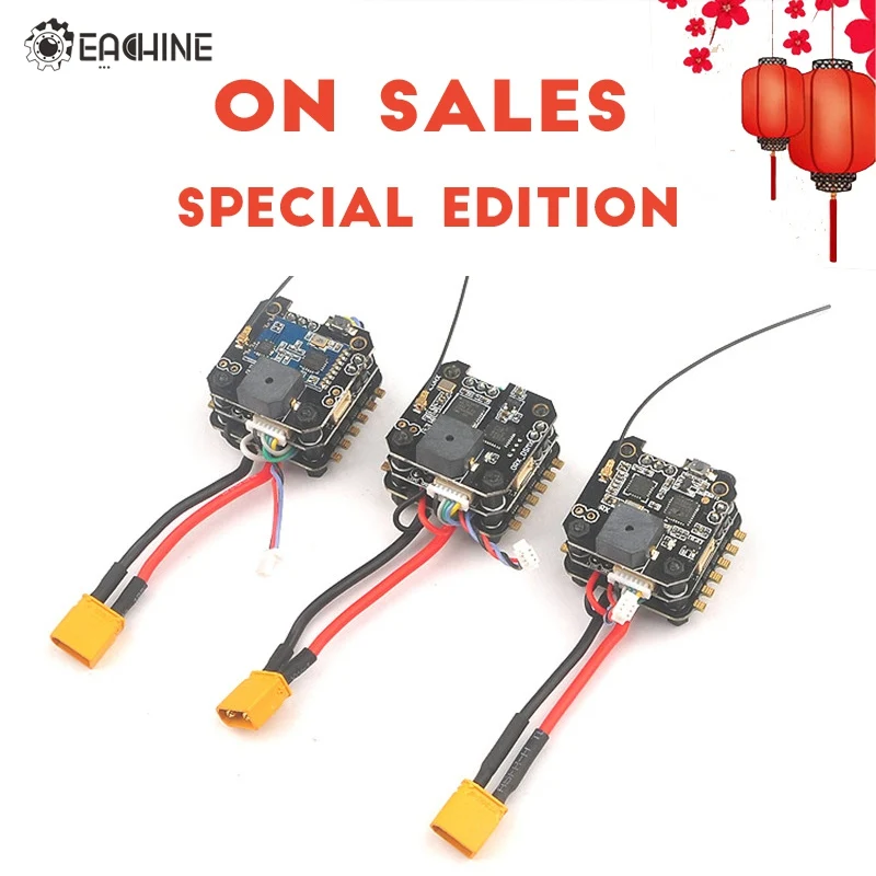 

Special Edition Eachine Minicube Flytower 20x20mm Compatible for Frsky for Flysky for DSM RX Receiver F3 Flight Controller ESC