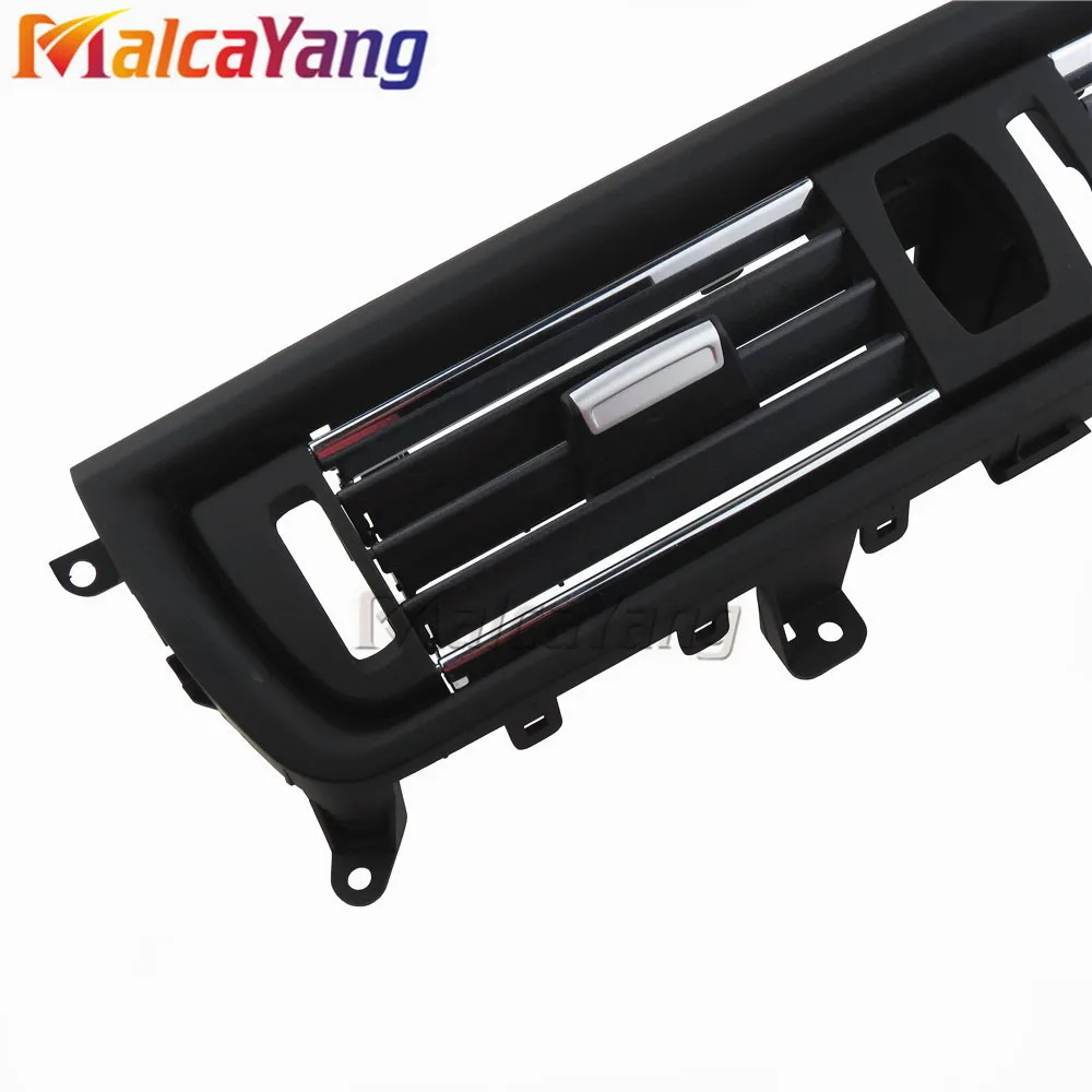 Skup 2 style przednia konsola Grill Dash powietrza AC klimatyzator Vent dla BMW F10 F11 F18 520i 523i 525i 528i 535i.
