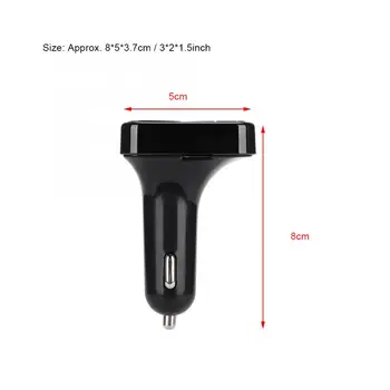 

B2 MP3 Car Bluetooth Handsfree Car Player FM Transmitter USB Charging 3 Colors